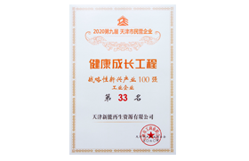 战略性新兴产业百强第33名